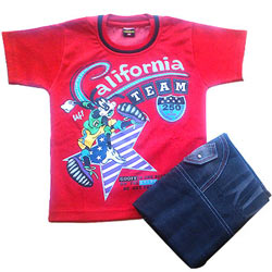 Red Kidswear for Boy.(4 year   6 year)