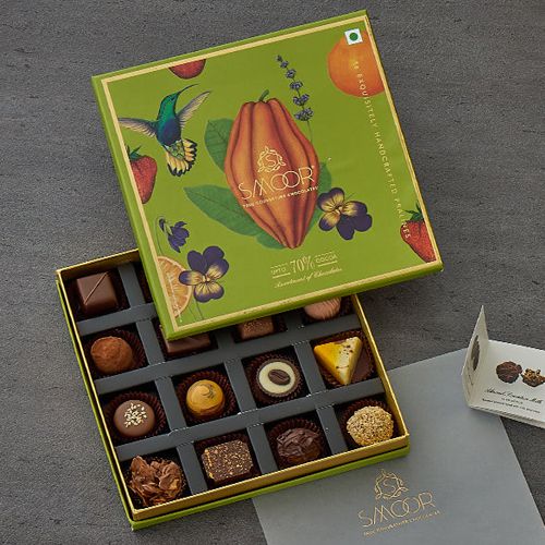 Elegant Couverture Chocolate Gift Box