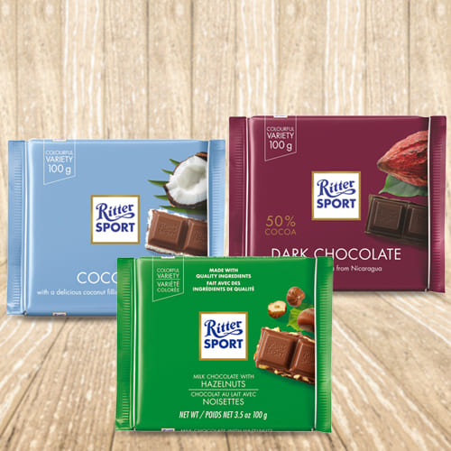 Mixed Chocos Pack from Ritter Sport