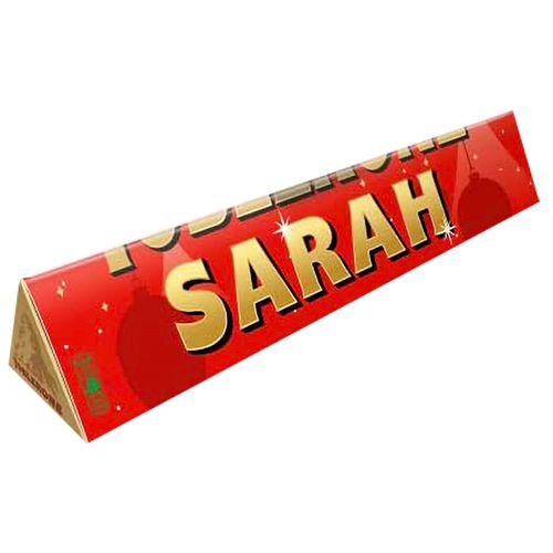 Customized Name Swiss Toblerone Chocolate Bar