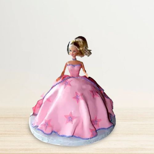 Beautiful Barbie Theme Cake for Princess
