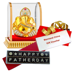 Fathers Day Chocolate with Dinner E Voucher from Shoppers Stop & Lucky Ganesh