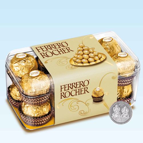 Finest Ferrero Rocher Chocolates Box with Free Coin