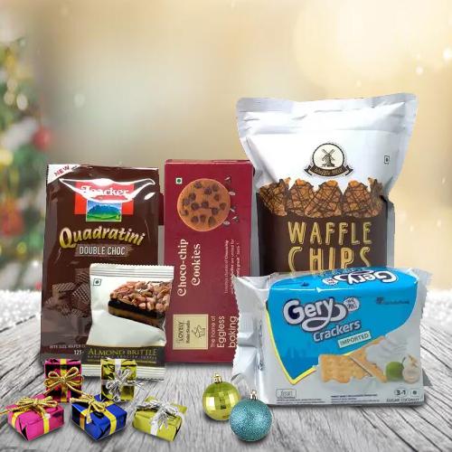 Tasty Waffers Waffles Cookies n Crackers Gift for Christmas