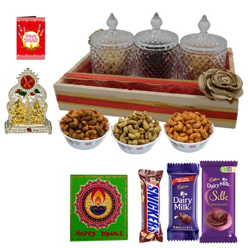 Wholesome Yum Diwali Gifts Tray