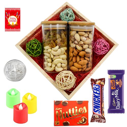 Impressive Sweet N Savoury Diwali Gift Hamper