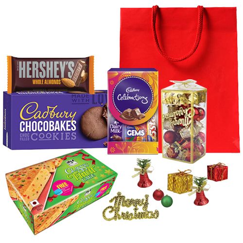 Exquisite Chocolates N X-Mas Assortment Gift Bag