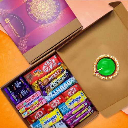 Diwali Hamper  Light And Sweets