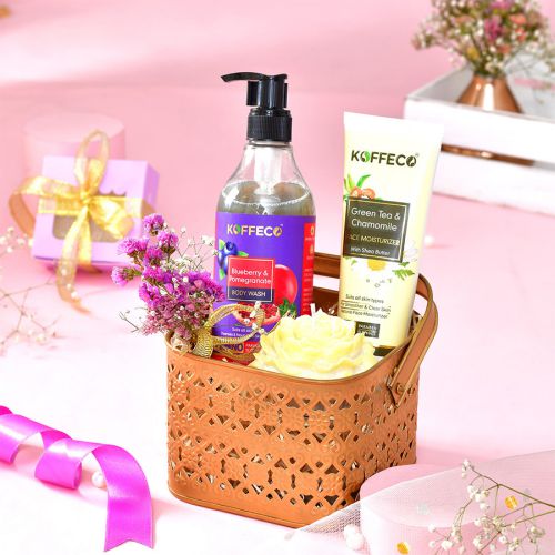 Radiant Mothers Day Self Care Basket