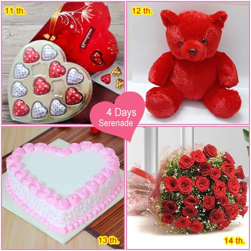 Arresting 4 Days Serenade Love Gift Combo