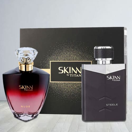 Exclusive  Skinn Nude and steele Fragrances Pair