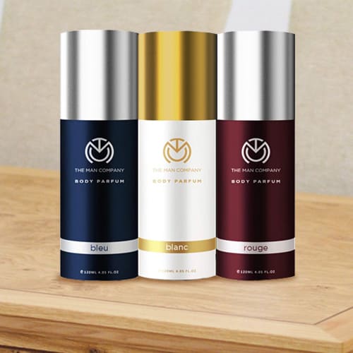 Musky The Man Company Body Perfume Trio Deodorant Set for Men