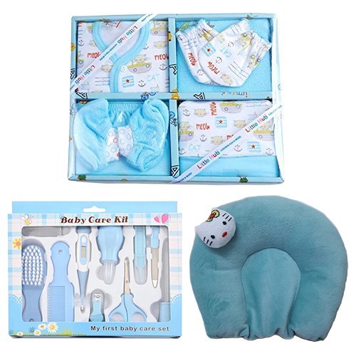 Little Surprise Gift Combo for New Born Baby Boys