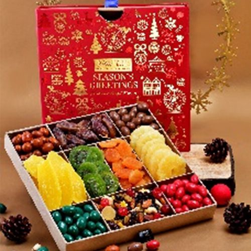 Lip-Smacking Dry Fruits N chocolate Gift Box