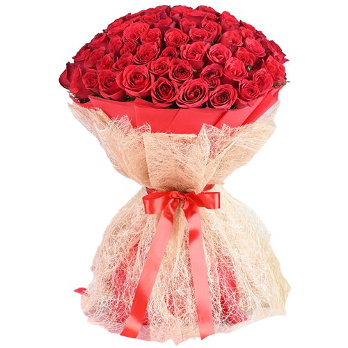 Magical Red Roses Bouquet