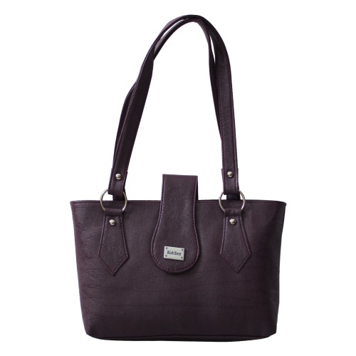 Ladies Multipurpose Shoulder Bag in Chocolate Brown