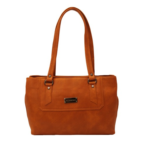 Chocolate Brown Ladies Vegan Leather Bag