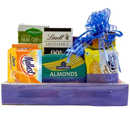 Delightful Crunchy N Chocolaty Gift Basket