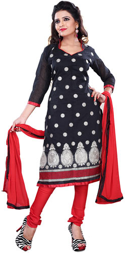 Exclusive Women’s Collection of Black Printed Salwar