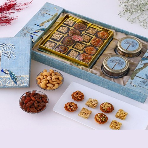 Premium Mithai N Dry Fruits Combo Box