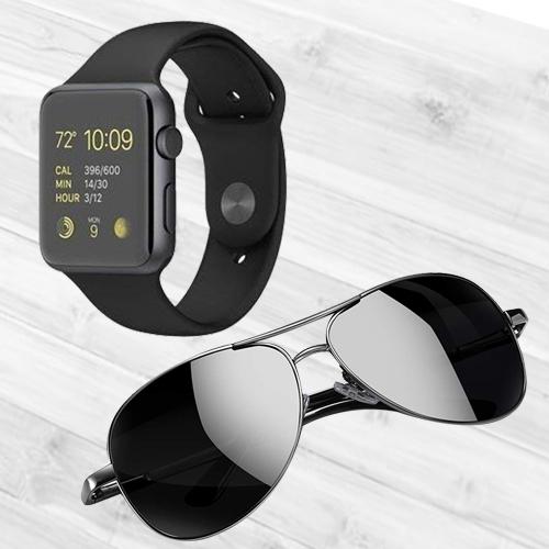 Exclusive Bluetooth Smart Watch N Polarized Sunglasses