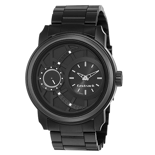Fabulous Fastrack Analog Black Dial Mens Watch