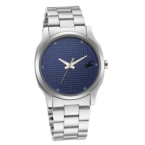 Stunning Fastrack Casual Analog Blue Dial Mens Watch