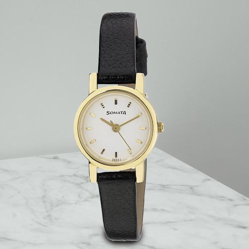 Lovely Sonata Analog Womens Watch