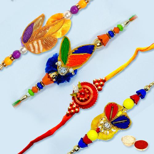 Premium Designed Zardozi Rakhi